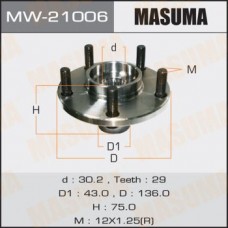 MW21006 MASUMA Комплект підшипника ступиці колеса