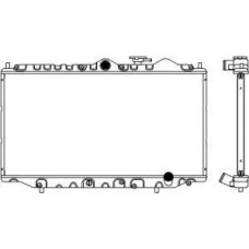 4211-1008 SAKURA Automotive Радіатор охолодження двигуна