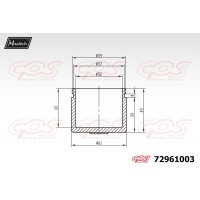 72961003 MAXTECH Поршень корпус скоби гальма