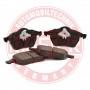 K6070812 MASTER-SPORT GERMANY Комплект гальмівних колодок дисковий гальм