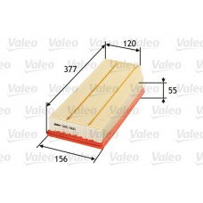 585066 VALEO Повітряний фільтр