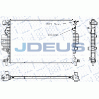 M-0121310 JDEUS Радіатор охолодження двигуна