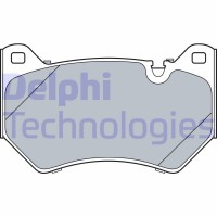 LP3529 DELPHI Комплект гальмівних колодок дисковий гальм