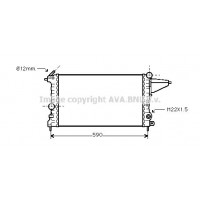 OLA2161 AVA QUALITY COOLING Радіатор охолодження двигуна