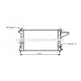 OLA2161 AVA QUALITY COOLING Радіатор охолодження двигуна