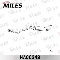 HA00343 MILES Глушник вихлопних газів кінцевий