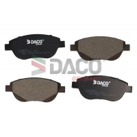 323740 DACO Germany Комплект гальмівних колодок дисковий гальм