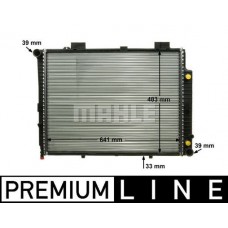 CR 315 000P MAHLE Радіатор охолодження двигуна