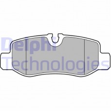 LP3139 DELPHI Комплект гальмівних колодок дисковий гальм
