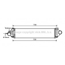 Интеркулер AVA QUALITY COOLING FDA4473