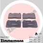 25643.170.1 ZIMMERMANN Комплект гальмівних колодок дисковий гальм