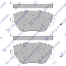 SP1233 Hi-Q КомплеК т гальмівних колодок, дискове гальмо