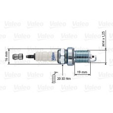 246872 VALEO Свічка запалювання
