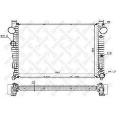 10-25928-SX STELLOX Радіатор охолодження двигуна