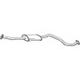 285-441 BOSAL Середній глушник вихлопних газів
