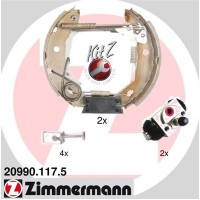 20990.117.5 ZIMMERMANN Комплект гальмівних колодок