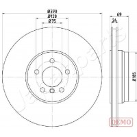 DP-0127C JAPANPARTS Гальмівний диск