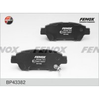 BP43382 FENOX Комплект гальмівних колодок дисковий гальм