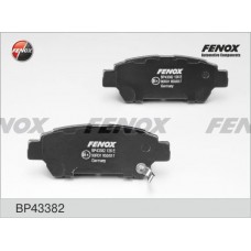 BP43382 FENOX Комплект гальмівних колодок дисковий гальм