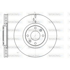 D61059.10 WOKING Гальмівний диск