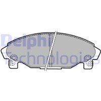 LP1064 DELPHI Комплект гальмівних колодок дисковий гальм