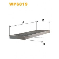 WP6819 WIX FILTERS Фільтр повітря у внутрішньому просторі