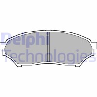 LP1448 DELPHI КомплеК т гальмівних колодок, дискове гальмо