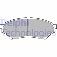 LP1448 DELPHI КомплеК т гальмівних колодок, дискове гальмо