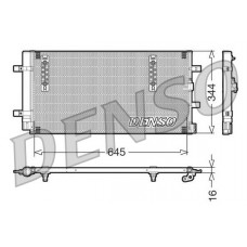 DCN32060 DENSO Конденсатор кондиціонера