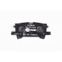 8DB 355 010-621 HELLA Комплект гальмівних колодок дисковий гальм