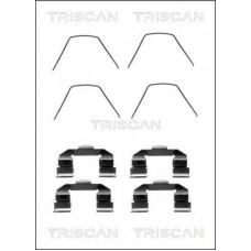 8105 501585 TRISCAN Комплектуючі колодки дискового гальма