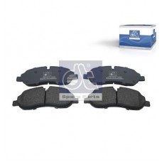 12.93107 DT Spare Parts Комплект гальмівних колодок дисковий гальм