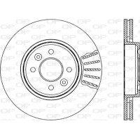 BDA1815.20 OPEN PARTS Гальмівний диск