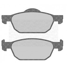 363916060706 MAGNETI MARELLI Комплект гальмівних колодок дисковий гальм