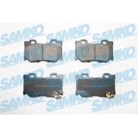 5SP2089 SAMKO Комплект гальмівних колодок дисковий гальм