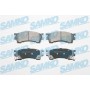 5SP559 SAMKO Комплект гальмівних колодок дисковий гальм