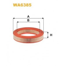 WA6385 WIX FILTERS Повітряний фільтр