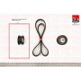 TBK96 FAI AutoParts Комплект ременя ГРМ