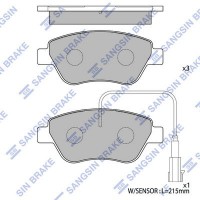 SP1201 Hi-Q Комплект гальмівних колодок дисковий гальм