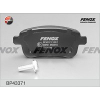 BP43371 FENOX Комплект гальмівних колодок дисковий гальм