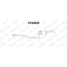 FD30929 VENEPORTE Предглушник вихлопних газів