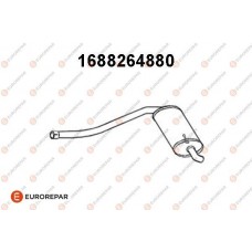 1688264880 EUROREPAR Глушник вихлопних газів кінцевий