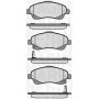 363916060402 MAGNETI MARELLI Комплект гальмівних колодок дисковий гальм