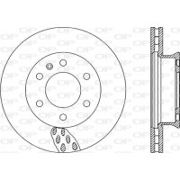 BDA2324.20 OPEN PARTS Гальмівний диск