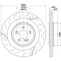 MDC2827C MINTEX Гальмівний диск