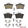 P 61 084 BREMBO Комплект гальмівних колодок дисковий гальм