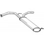135-721 BOSAL Глушник вихлопних газів кінцевий