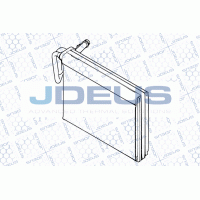RA9050680 JDEUS Випарник кондиціонера