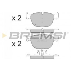 BP3371 BREMSI Комплект гальмівних колодок дисковий гальм