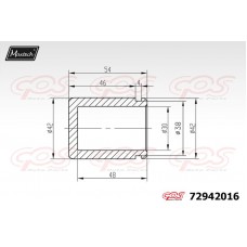 72942016 MAXTECH Поршень корпус скоби гальма
